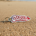 Cariad Keyring on Sand